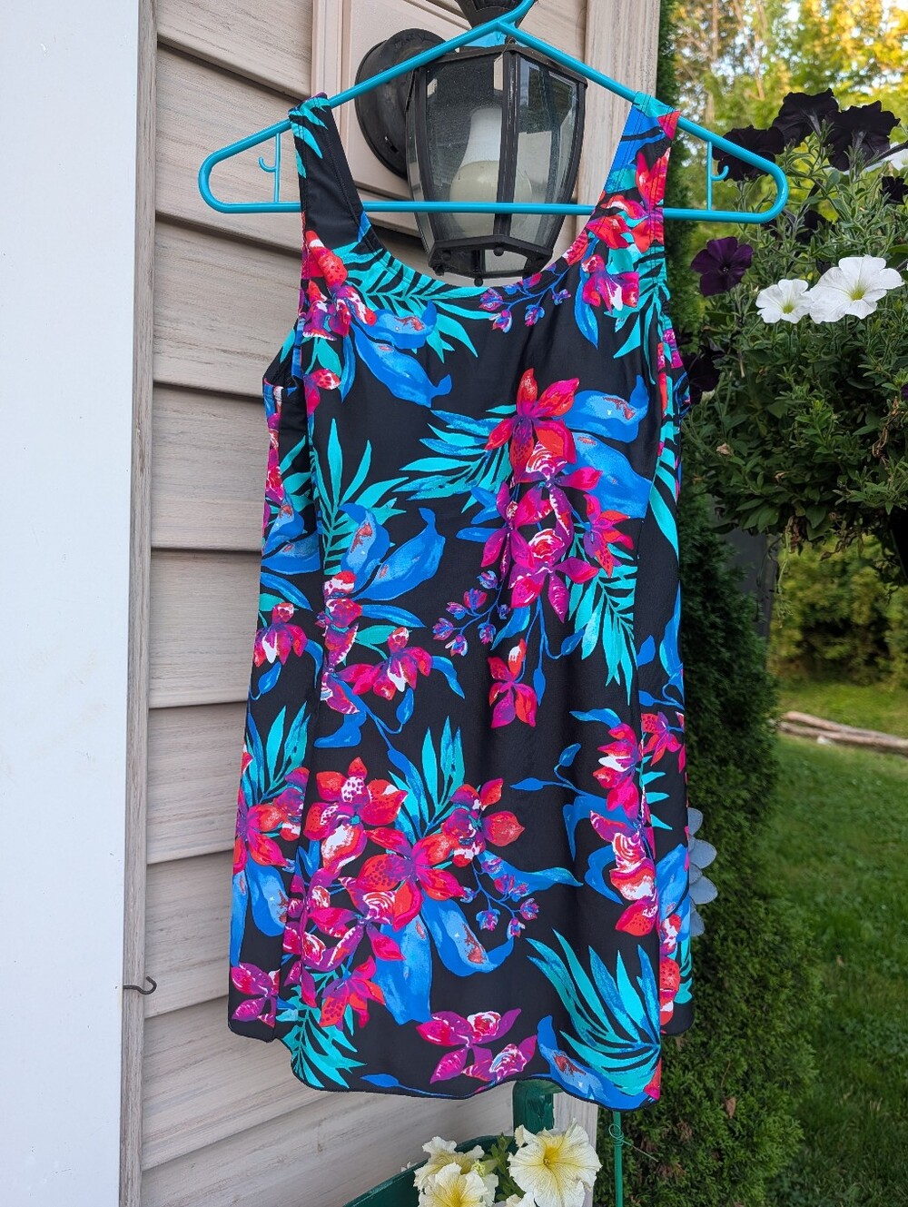 Shore Shapes SwimWear One Piece Suit Dress Size 12